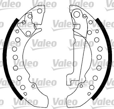 Valeo 562769 - Bremsbackensatz alexcarstop-ersatzteile.com