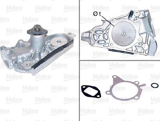 Valeo 506948 - Wasserpumpe alexcarstop-ersatzteile.com