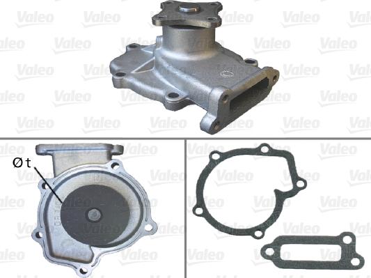 Valeo 506438 - Wasserpumpe alexcarstop-ersatzteile.com