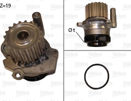 Valeo 506699 - Wasserpumpe alexcarstop-ersatzteile.com