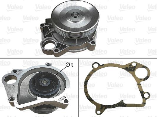 Valeo 506646 - Wasserpumpe alexcarstop-ersatzteile.com