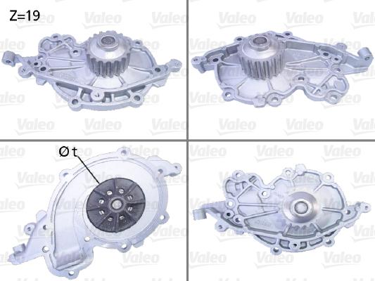 Valeo 506637 - Wasserpumpe alexcarstop-ersatzteile.com