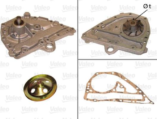 Valeo 506067 - Wasserpumpe alexcarstop-ersatzteile.com