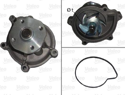 Valeo 506899 - Wasserpumpe alexcarstop-ersatzteile.com