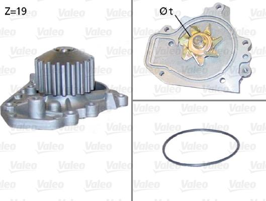 Valeo 506894 - Wasserpumpe alexcarstop-ersatzteile.com