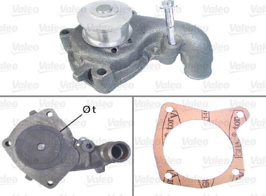 Valeo 506301 - Wasserpumpe alexcarstop-ersatzteile.com