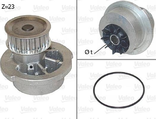 Valeo 506308 - Wasserpumpe alexcarstop-ersatzteile.com