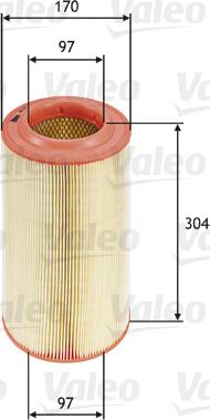 Valeo 585694 - Luftfilter alexcarstop-ersatzteile.com