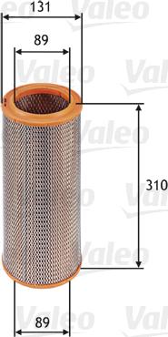 Valeo 585601 - Luftfilter alexcarstop-ersatzteile.com