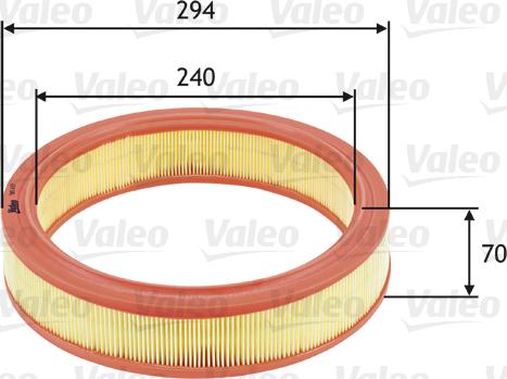 Valeo 585633 - Luftfilter alexcarstop-ersatzteile.com