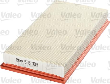 Valeo 585009 - Luftfilter alexcarstop-ersatzteile.com