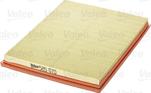 Valeo 585070 - Luftfilter alexcarstop-ersatzteile.com