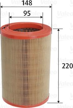 Valeo 585765 - Luftfilter alexcarstop-ersatzteile.com