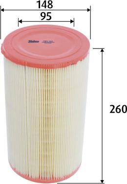 Valeo 585761 - Luftfilter alexcarstop-ersatzteile.com