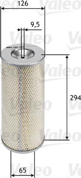 Valeo 585703 - Luftfilter alexcarstop-ersatzteile.com