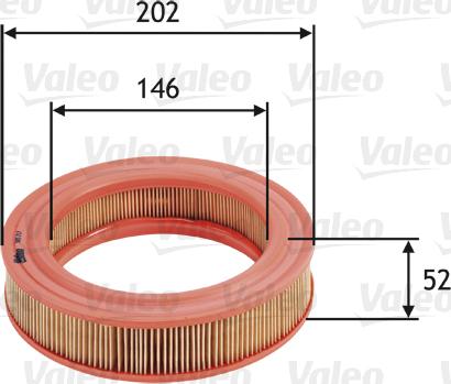 Valeo 585717 - Luftfilter alexcarstop-ersatzteile.com