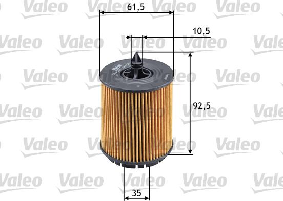 Valeo 586563 - Ölfilter alexcarstop-ersatzteile.com