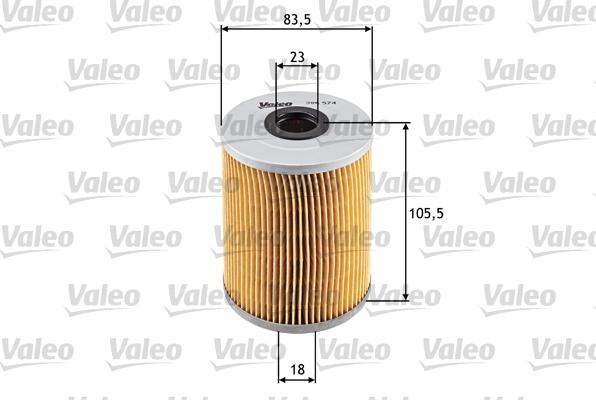 Valeo 586574 - Ölfilter alexcarstop-ersatzteile.com