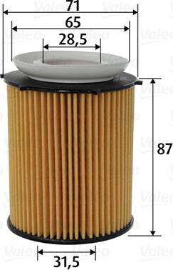 Valeo 586618 - Ölfilter alexcarstop-ersatzteile.com