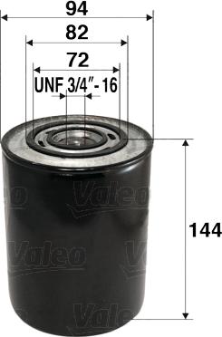 Valeo 586046 - Ölfilter alexcarstop-ersatzteile.com