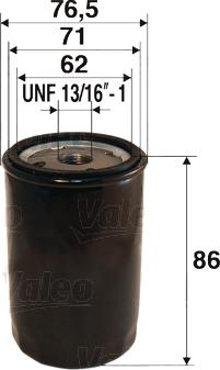 Valeo 586048 - Ölfilter alexcarstop-ersatzteile.com