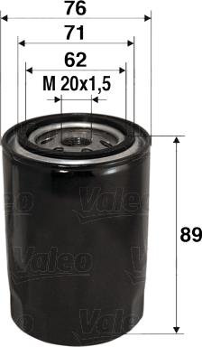 Valeo 586000 - Ölfilter alexcarstop-ersatzteile.com