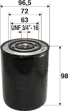 Valeo 586007 - Ölfilter alexcarstop-ersatzteile.com