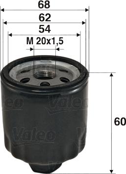 Valeo 586011 - Ölfilter alexcarstop-ersatzteile.com