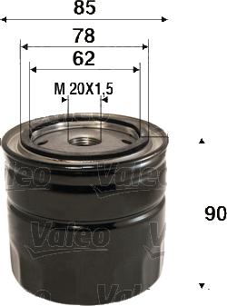 Valeo 586089 - Ölfilter alexcarstop-ersatzteile.com