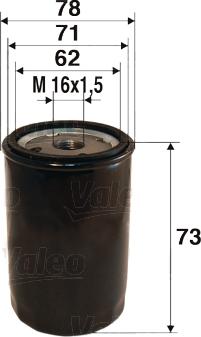 Valeo 586034 - Ölfilter alexcarstop-ersatzteile.com