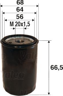 Valeo 586022 - Ölfilter alexcarstop-ersatzteile.com