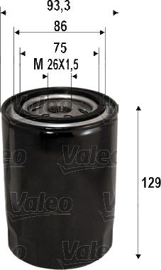 Valeo 586076 - Ölfilter alexcarstop-ersatzteile.com