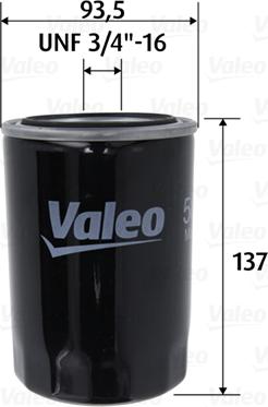 Valeo 586101 - Ölfilter alexcarstop-ersatzteile.com