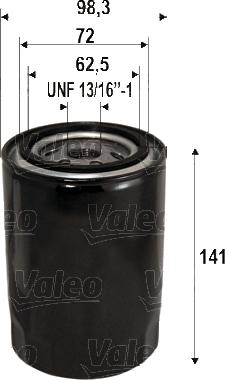 Valeo 586112 - Ölfilter alexcarstop-ersatzteile.com