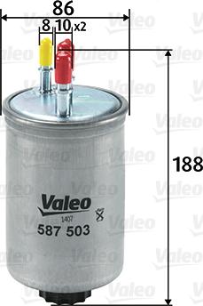 Valeo 587503 - Ölfilter alexcarstop-ersatzteile.com