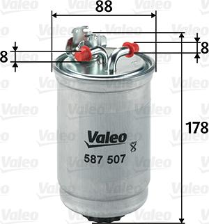 Valeo 587507 - Ölfilter alexcarstop-ersatzteile.com