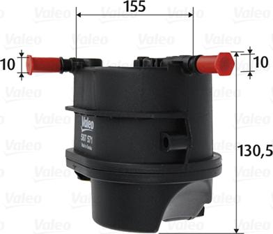 Valeo 587571 - Kraftstofffilter alexcarstop-ersatzteile.com