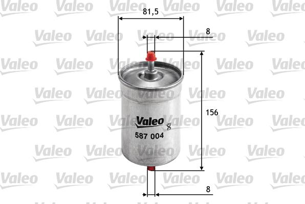 Valeo 587004 - Kraftstofffilter alexcarstop-ersatzteile.com