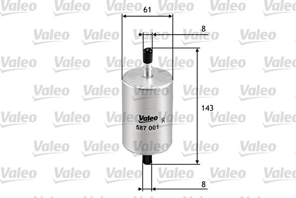 Valeo 587001 - Ölfilter alexcarstop-ersatzteile.com