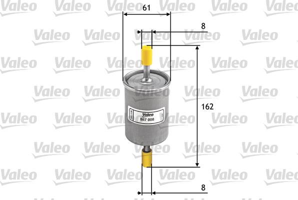 Valeo 587008 - Ölfilter alexcarstop-ersatzteile.com