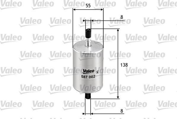 Valeo 587002 - Ölfilter alexcarstop-ersatzteile.com