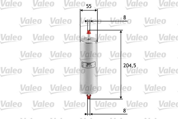 Valeo 587015 - Kraftstofffilter alexcarstop-ersatzteile.com