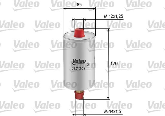 Valeo 587207 - Ölfilter alexcarstop-ersatzteile.com