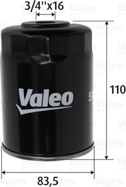 Valeo 587754 - Kraftstofffilter alexcarstop-ersatzteile.com