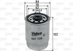 Valeo 587738 - Kraftstofffilter alexcarstop-ersatzteile.com