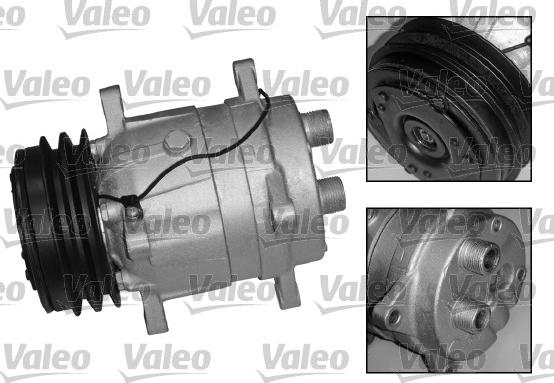 Valeo 699698 - Kompressor, Klimaanlage alexcarstop-ersatzteile.com