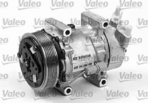 Valeo 699238 - Kompressor, Klimaanlage alexcarstop-ersatzteile.com