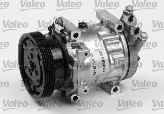 Valeo 699221 - Kompressor, Klimaanlage alexcarstop-ersatzteile.com