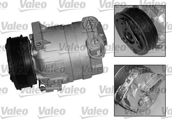 Valeo 699743 - Kompressor, Klimaanlage alexcarstop-ersatzteile.com