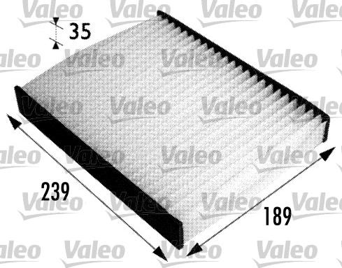 Valeo 698694 - Filter, Innenraumluft alexcarstop-ersatzteile.com